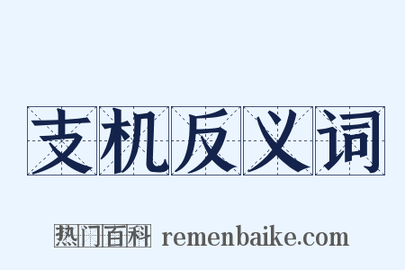 支机反义词是什么意思的图片